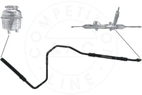 Патрубок системи гідропідсилення рульового управління AIC 54955