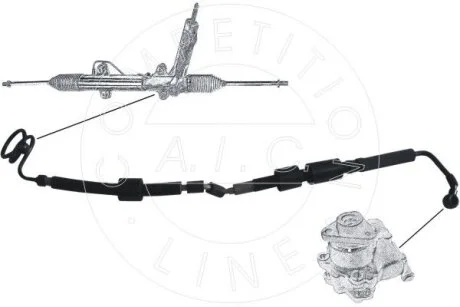 Патрубок системи гідропідсилення рульового управління AIC 55527