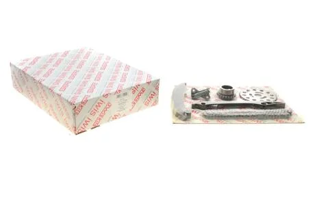 Комплект цепи ГРМ Renault Master 2.3DCi 10- (цепь, натяжитель, шестерня) AIC 70010Set