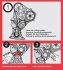 Помпа Opel Corsa A, Kadett E, Vectra A, Ascona C 1.4/1.6i 86-> (19z) AIRTEX 1164-C (фото 2)