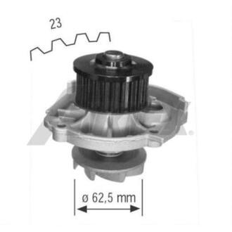 Насос водяний Fiat Doblo, Punto, Bravo 1.2i 16V (d=62.5) 98-> AIRTEX 1661