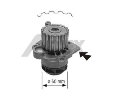 Монтажний к-т Thule (Набор для монтажа FORD Kuga, 5-dr SUV, 08-, без релингов) AIRTEX 1671