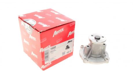 Насос водяний Peugeot Partner/206/207/306/307/Bipper 1.1/1.4i 96-> (18z) AIRTEX 1680