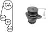 Ремкомплект ГРМ (ремінь+ролики+насос водяний) VW Caddy II, Golf III, Seat 1.4i <-04 AIRTEX WPK-153001 (фото 1)