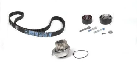 Ремкомплект ГРМ (ремінь+ролики+насос водяний) Peugeot 206/301/307/Partner 1.6 00-> (26x134 AIRTEX WPK-160001