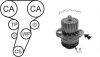 К-кт. ГРМ (ремінь + 3 ролика + помпа + кріплення) AUDI 2,0TDI: A3/4/6 03- VW 2,0TDI: Golf V, Passat, Touran SKODA SEAT AIRTEX WPK-199803 (фото 1)
