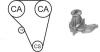 Ремкомплект ГРМ (ремінь+ролики+помпа) Mazda 2, Ford Focus, Volvo S40/V50 1.25-1.6 95-> AIRTEX WPK-410401 (фото 1)