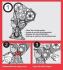 Ремкомплект ГРМ (ремінь+ролики+помпа) Mazda 2, Ford Focus, Volvo S40/V50 1.25-1.6 95-> AIRTEX WPK-410401 (фото 2)