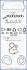 AJUSA TOYOTA Комплект прокладок двигуна AVENSIS 2.0 D-4D 03-08, COROLLA 2.0 D-4D 02-06, RAV 4 II 2.0 D 4WD 01-05 51021100