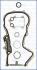 К-кт прокладок кришки двигуна перед. Audi A3 08- 54155000