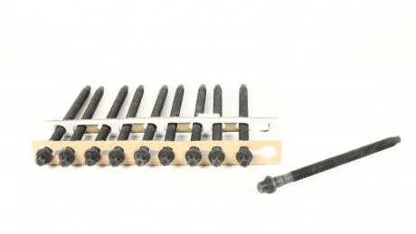 К-кт гвинтів ГБЦ PEUGEOT 308 1.6/1.4 08-21, PARTNER 1.6 10-16 CITROËN BERLINGO 1.6 09-16, C3 1.4/1.6 09-, C4 08-16 (дв.EP3, EP6) AJUSA 81044100