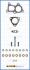Комплект прокладок турбіни HYUNDAI H-1 A1 97-04, H-100 HR 94-03, Porter 96-10, Terracan 01-07, KIA Pregio FP 03-07 AJUSA JTC11196 (фото 1)