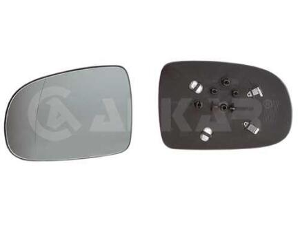 Стекло зеркала OPEL CORSA -00 плоск.лев. ALKAR 6451420