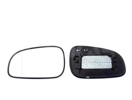 Стекло зеркала VOLVO S60/S80/V70 98-10 асферич.подогрев.лев. ALKAR 6471597
