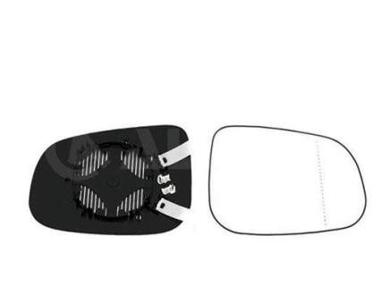 Стекло зеркала VOLVO C30/S40 II/S60 II/S80 II/V50/V70 III 04- асферич.подогрев.прав. ALKAR 6472598