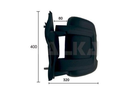 Наружное зеркало ALKAR 9203922
