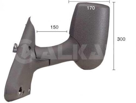 Дзеркало заднього виду ALKAR 9210960