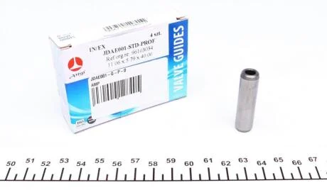 Направляючі клапанів Lanos,Aveo 16кл (не розгорнуті- JDAE001) 4шт AMP JDAE001-G-P-0