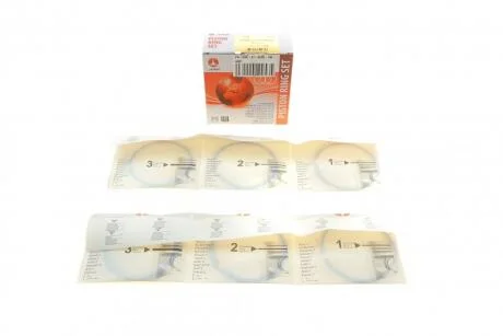 Кільця поршневі Lanos 1.5 (77,50) 3-й р. серії "TiN" AMP PR-DAE-47-3548-100-SET