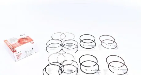 Кольцо поршневое DAEWOO, CHEVROLET LANOS, NEXIA 1.5 SOHC (STD) (76.5) (до vin 520013) (76.5x1.5x1.5x3.0) к-т, кор. уп.* AMP PR-DAE-49-3548-000-SET