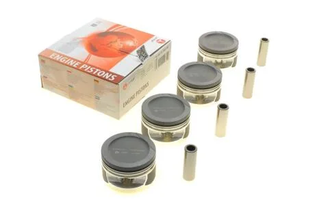 Поршень двигателя Daewoo Lanos, Nexia 1.5 (77,00) (+0.50) (поршень + палец) анодированые (к-т 4 шт.) AMP PX-DAE-4A-3548-050-2