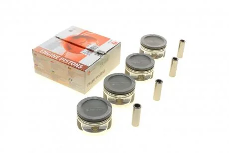 Поршні Lanos 1,5 з пальцями анодовані +1,00 (77.5) AMP PX-DAE-4A-3548-100-2