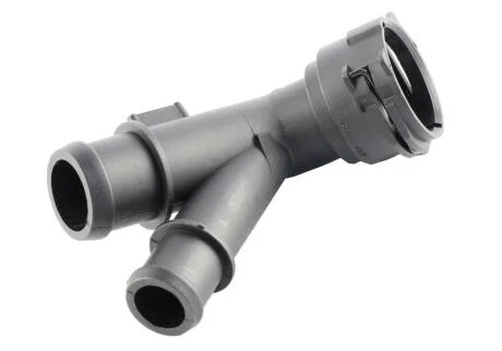 Патрубок водяной VW B-8/Golf 7/Tiguan 2.0TSi SK Octavia A7/SuperB SE Leon (13-20) быстродейств. муфта AND 3F122015