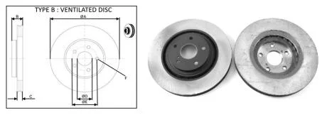 Диск гальмівний пер. Toyota Rav 4 12-> APLUS 61692AP