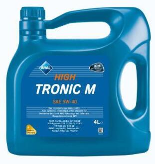 Моторна олива HighTronic M 5W40 4L ARAL 154FE8