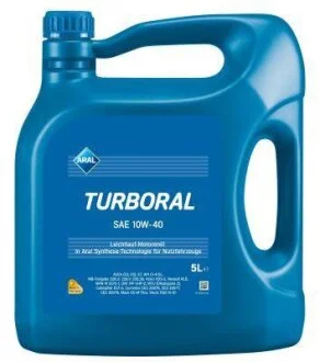 Олива моторна Turboral 10W-40 5L ARAL 15569C