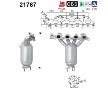Каталізатор AS-PL 21767