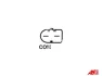 Генератор VA 12V-150A-6gr, TG15C094 (COM)(LIN:A33LMH) Audi,VW 2.7TDi/3.2FSi AS-PL A3121 (фото 5)