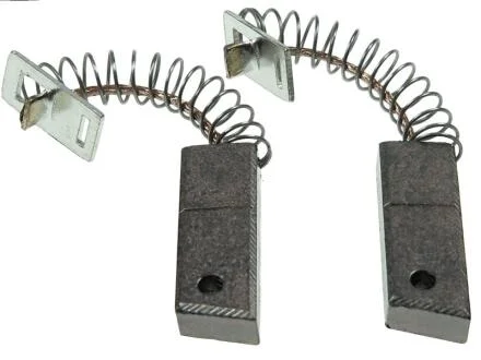 Фото 1 - щетки генератора 12/24V (5x8x23 мм) (с пружинками) (2 штуки в комплекте) AS-PL AB5009 Щетки генератора 12/24V (5x8x23 мм) (с пружинками) (2 штуки в комплекте) AS-PL AB5009 (фото 1)