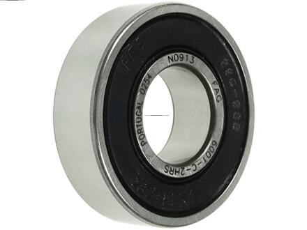 Пiдшипник генератора 6001 2RS, CG140077, 12.0*28.0*8.0 AS-PL ABE9034_FAG