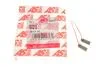 Щетки генератора 12V (4x6x17.5) (выход провода сбоку) (2 штуки в комплекте) AS-PL BX213 (фото 3)
