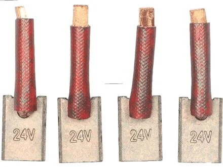Щiтки стартера MI-24V, CG141010 (6.5*12. 0*17.0) комплект AS-PL SB5032 (фото 1)