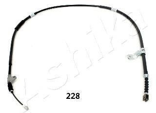 Трос ручного гальма зад. правий (1820мм/1573мм) Toyota Avensis 1.6-2.0D 10.99-02.03 ASHIKA 13102228