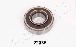 К-кт підшипників ступиці TOYOTA HILUX VII 2.5D/3.0D 03.05-09.15 ASHIKA 4422035