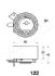 Ролик паска приводного Renault Clio,Kangoo,Megane 1.5 dCi ASHIKA 4501122 (фото 2)