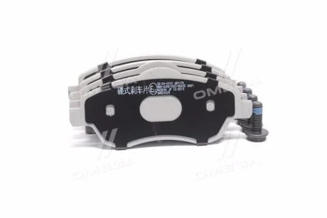 Колодки тормозные дисковые передние Opel COMBO, CORSA ASHIKA 50-00-0031