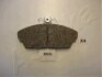 Комплект гальмівних накладок, дискове гальмо ASHIKA 5000003 (фото 1)