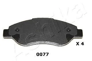Комплект гальмівних накладок, дискове гальмо ASHIKA 50-00-0077