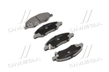 Колодки гальмівні передні дискові NISSAN MICRA III, NOTE, TIIDA ASHIKA 5001127