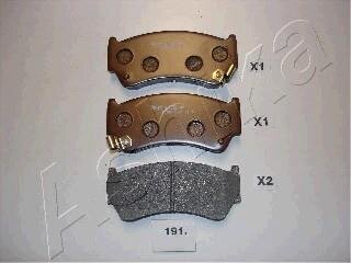 Колодка торм. NISSAN ALMERA ASHIKA 50-01-191
