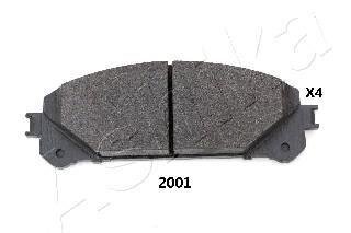 Гальмівні колодки дискові перед. Lexus RX 08-/Toyota Rav 4 12- ASHIKA 50022001