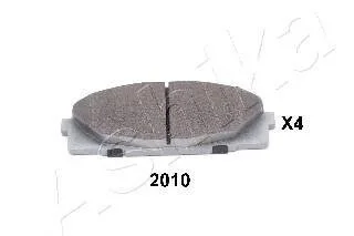 Комплект гальмівних накладок, дискове гальмо ASHIKA 50-02-2010