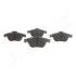 Колодки гальмівні дискові (комплект 4 шт) ASHIKA 5002221 (фото 1)