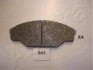 Комплект гальмівних накладок, дискове гальмо ASHIKA 5002247 (фото 1)