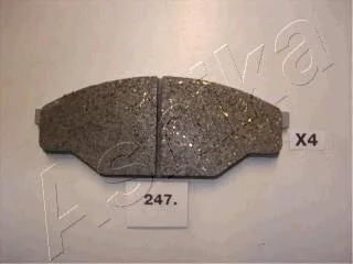 Комплект гальмівних накладок, дискове гальмо ASHIKA 5002247