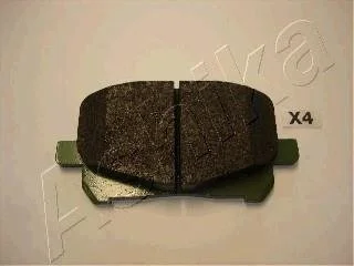 Комплект гальмівних накладок, дискове гальмо ASHIKA 5002270